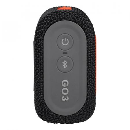 Портативная колонка JBL Go 3 Black/Orange, черно-оранжевый Портативная колонка JBL Go 3 Black/Orange, черно-оранжевый