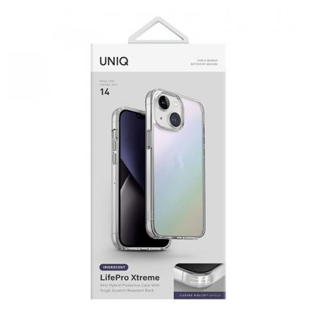 Чехол для iPhone 14 UNIQ Lifepro Xtreme (IP6.1(2022)-LPRXIRD) Радужный Чехол для iPhone 14 UNIQ Lifepro Xtreme (IP6.1(2022)-LPRXIRD) Радужный