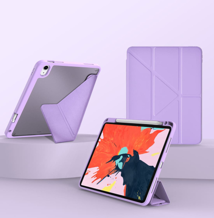 Чехол WiWU для iPad Pro 11" (2024) Defender Protective Case (JD-103) Purple, фиолетовый Чехол WiWU для iPad Pro 11" (2024) Defender Protective Case (JD-103) Purple, фиолетовый