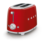 Тостер на 2 ломтика SMEG 50s style (TSF01RDEU) Красный