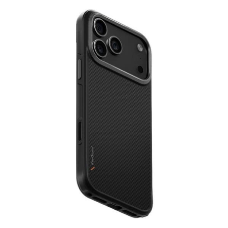 Чехол для iPhone 17 Pro с MagSafe UNIQ KEVA (IP6.3P(2025)-KEVAMCBLK) Carbon Black, черный Чехол для iPhone 17 Pro с MagSafe UNIQ KEVA (IP6.3P(2025)-KEVAMCBLK) Carbon Black, черный