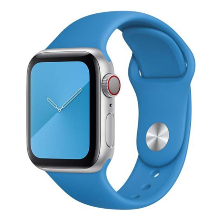 Силиконовый ремешок для Apple Watch 42/49 мм Silicone Case Бирюзовый Силиконовый ремешок для Apple Watch 42/49 мм Silicone Case Бирюзовый