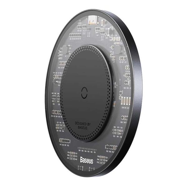 Беспроводное зарядное устройство Baseus Simple 2 Wireless Charger 15W (BS-W530) Black, черный