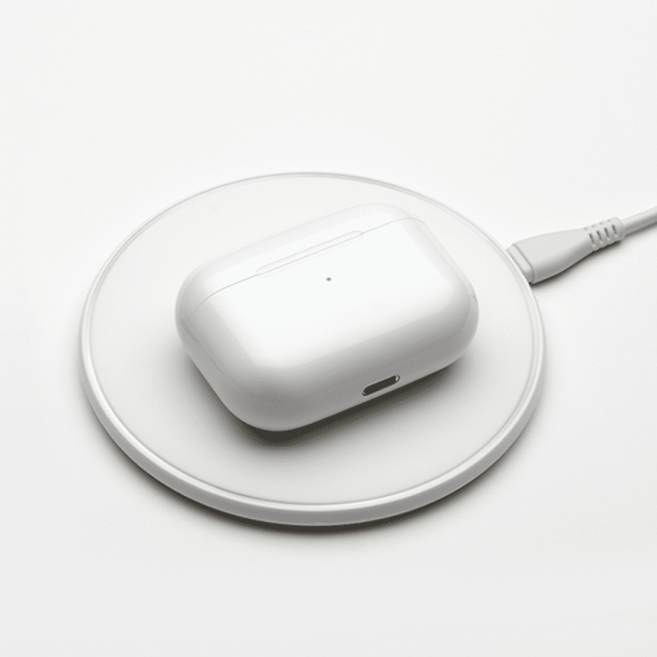 Беспроводные наушники с микрофоном Deppa Air Pro, TWS, BT 5.1, 250 мАч, QI, IPX4 (44167) Белый