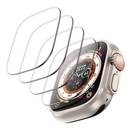 Защитное стекло для Apple Watch 44 мм WiWU Watch Film (JD-107) Прозрачный Защитное стекло для Apple Watch 44 мм WiWU Watch Film (JD-107) Прозрачный