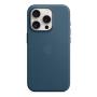 Чехол FineWoven Case для Apple iPhone 15 Pro с MagSafe Pacific Blue, синий Чехол FineWoven Case для Apple iPhone 15 Pro с MagSafe Pacific Blue, синий