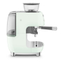 Кофемашина эспрессо со встроенной кофемолкой SMEG 50s style (EGF03PGEU) Пастельный зеленый Кофемашина эспрессо со встроенной кофемолкой SMEG 50s style (EGF03PGEU) Пастельный зеленый