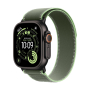 Apple Watch Ultra 3 (2025), 49 мм корпус из титана цвета «Black», ремешок Trail Loop размера S/M цвета «Green/Neon» Apple Watch Ultra 3 (2025), 49 мм корпус из титана цвета «Black», ремешок Trail Loop размера S/M цвета «Green/Neon»