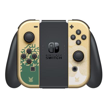 Игровая консоль Nintendo Switch OLED 64Gb The Legend of Zelda: Tears of the Kingdom Edition, золотистый Игровая консоль Nintendo Switch OLED 64Gb The Legend of Zelda: Tears of the Kingdom Edition, золотистый