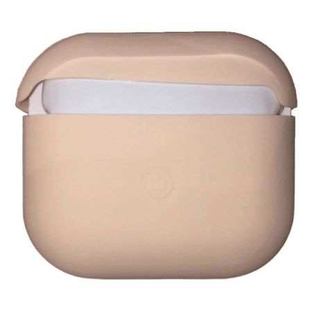 Чехол Silicone Case Protection для Apple AirPods 3 Бежевый Чехол Silicone Case Protection для Apple AirPods 3 Бежевый