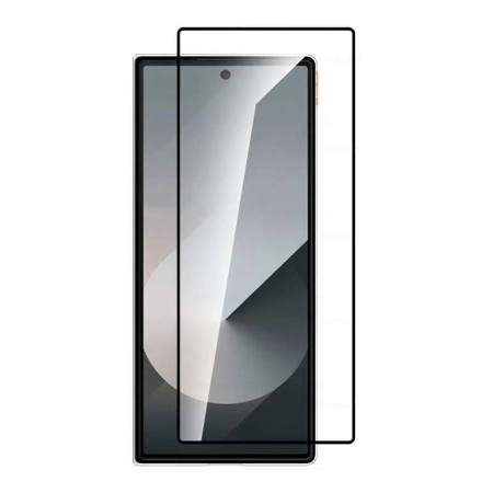Защитное стекло для Galaxy Z Fold6, BlueO Silk Full cover Anti-Static (с рамкой, антистатик) Черный