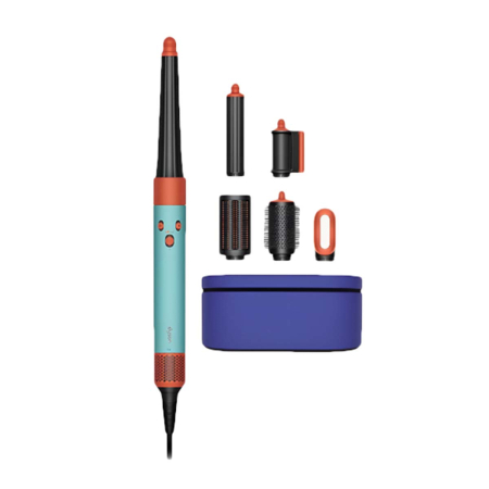 Стайлер Dyson AirWrap Complete Long HS08 (Global) Straight+Wavy, Ceramic Patina/Topaz, бирюзовый/оранжевый Стайлер Dyson AirWrap Complete Long HS08 (Global) Straight+Wavy, Ceramic Patina/Topaz, бирюзовый/оранжевый