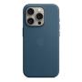 Чехол FineWoven Case для Apple iPhone 15 Pro с MagSafe Pacific Blue, синий Чехол FineWoven Case для Apple iPhone 15 Pro с MagSafe Pacific Blue, синий
