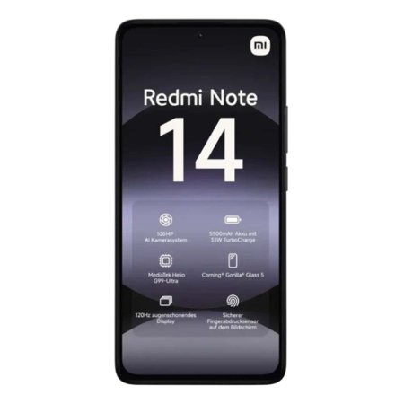 Xiaomi Redmi Note 14 8/128Gb Midnight Black, чёрный Xiaomi Redmi Note 14 8/128Gb Midnight Black, чёрный