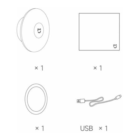 Ночник Xiaomi Mijia Night Light 3 Белый Ночник Xiaomi Mijia Night Light 3 Белый