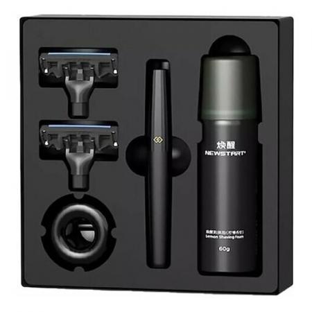 Набор для бритья Xiaomi Mijia Lemon Razor H303-5 Черный Набор для бритья Xiaomi Mijia Lemon Razor H303-5 Черный
