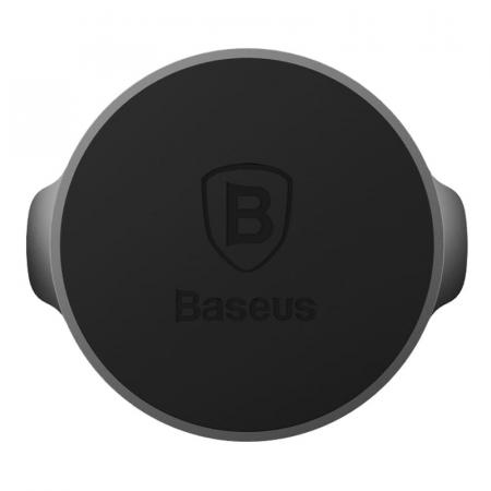 Автомобильный магнитный держатель-кнопка Baseus Small Ears (SUER-C01) Черный Автомобильный магнитный держатель-кнопка Baseus Small Ears (SUER-C01) Черный