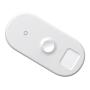 Беспроводное зарядное устройство Baseus Smart 3в1 (WX3IN1-02) White, белый