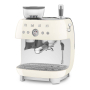 Кофемашина эспрессо со встроенной кофемолкой SMEG 50s style (EGF03CREU) Кремовый Кофемашина эспрессо со встроенной кофемолкой SMEG 50s style (EGF03CREU) Кремовый