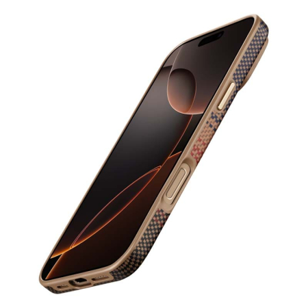 Чехол для iPhone 16 Pro Max Pitaka Противоударный Military-Grade Protective Case (KI1601PPSUM)