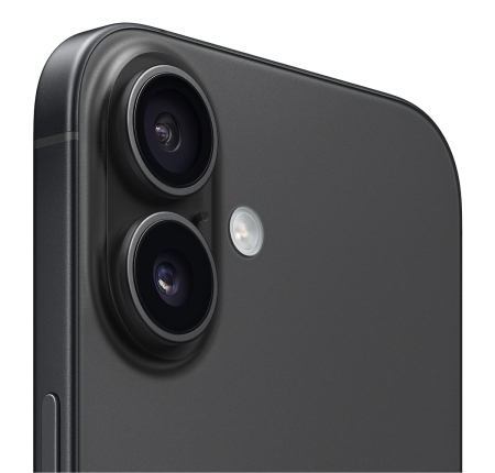 Apple iPhone 16 128Gb Dual SIM Black, черный