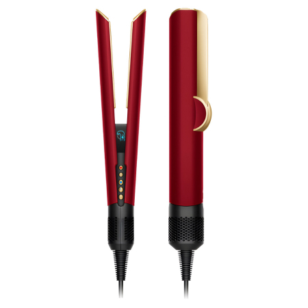 Выпрямитель для волос Dyson AirStrait HT01 (Global) Red Velvet/Gold, красный/золотой
