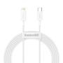 Кабель Baseus Type-C – Lightning Superior Series Fast Charging Data Cable PD, 20W, 2 м (CATLYS-C02) Белый Кабель Baseus Type-C – Lightning Superior Series Fast Charging Data Cable PD, 20W, 2 м (CATLYS-C02) Белый