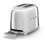 Тостер на 2 ломтика SMEG 50s style (TSF01SSEU) Хром Тостер на 2 ломтика SMEG 50s style (TSF01SSEU) Хром